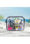 Bolsa tranparente praia