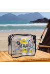 Bolsa tranparente praia
