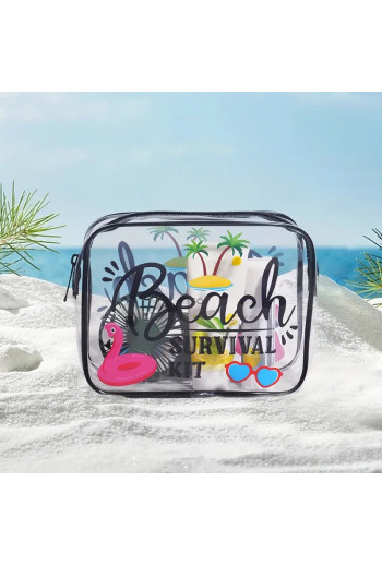 Bolsa tranparente praia