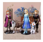 Conjunto Coleção Bonecos Frozen
