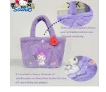 Saco De Armazenamento Decorativo Com 1pc Sanrio roxo kuromi